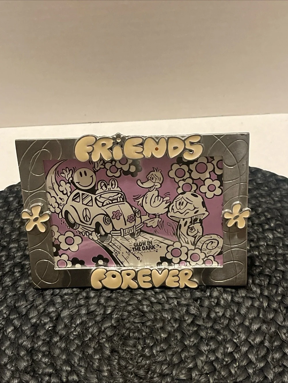Friends Forever Pink Silver Picture Frame